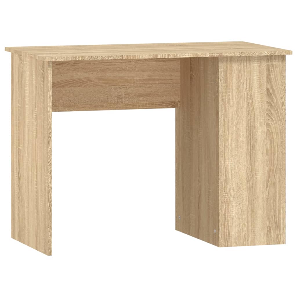 Sonoma Oak Desk 100x55x75 cm | Engineered Wood Office Table