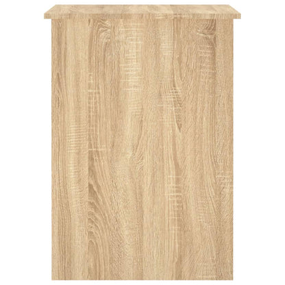 Sonoma Oak Desk 100x55x75 cm | Engineered Wood Office Table