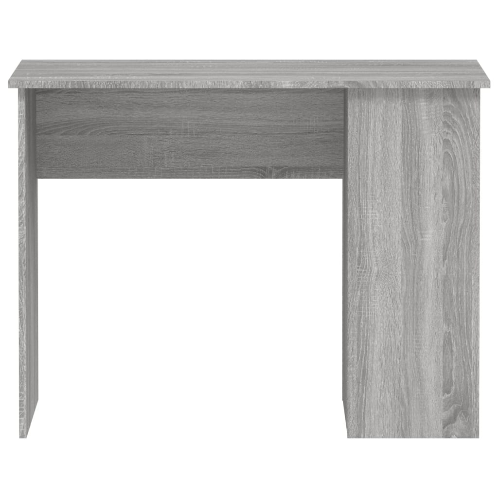 Stylish Grey Sonoma Engineered Wood Desk - 100x55x75 cm