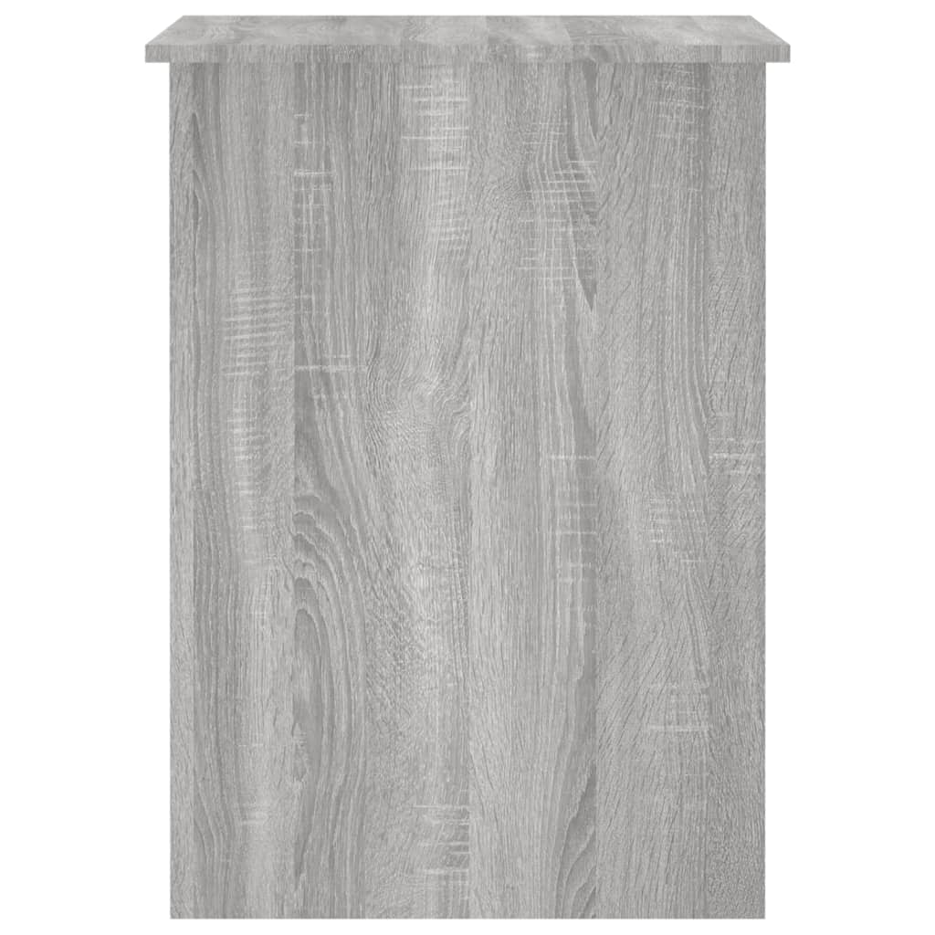 Stylish Grey Sonoma Engineered Wood Desk - 100x55x75 cm