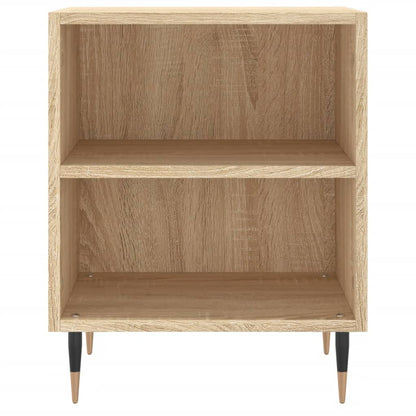 Sonoma Oak Bedside Cabinets 2pcs - 40x30x50cm Engineered Wood