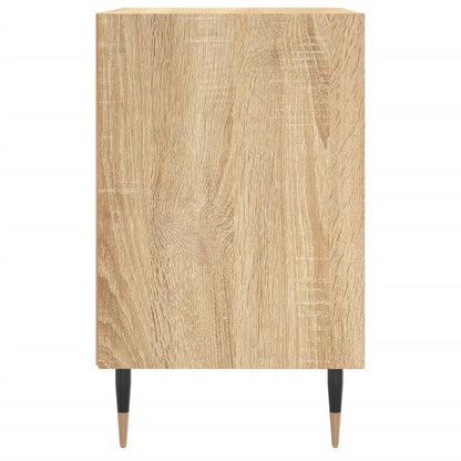 Sonoma Oak Bedside Cabinets 2pcs - 40x30x50cm Engineered Wood