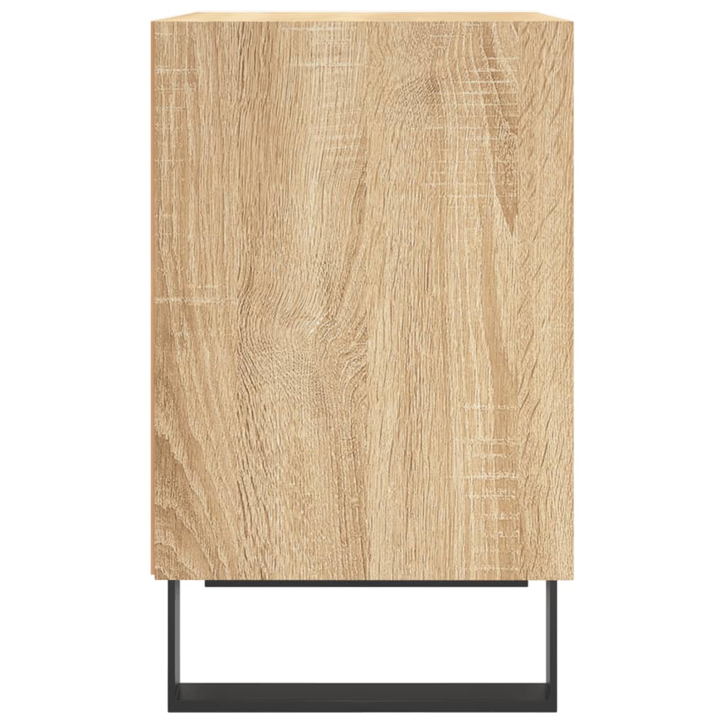 Sonoma Oak Bedside Cabinets 2pcs, 40x30x50 cm, Engineered Wood