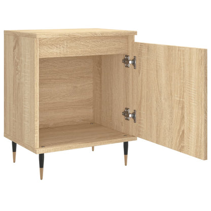 Sonoma Oak Bedside Cabinets 2pcs - Engineered Wood 40x30x50cm