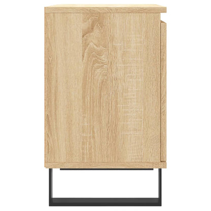 Sonoma Oak Bedside Cabinets 2 Pcs - 40x30x50 cm Engineered Wood