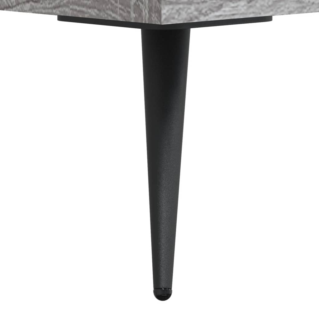 Grey Sonoma Bedside Cabinets 2pcs, 40x35x47.5 cm, Engineered Wood