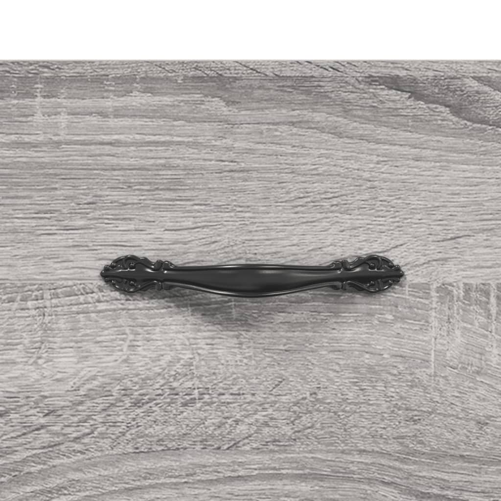 Grey Sonoma Bedside Cabinets 2 pcs - 40x35x47.5 cm Engineered Wood