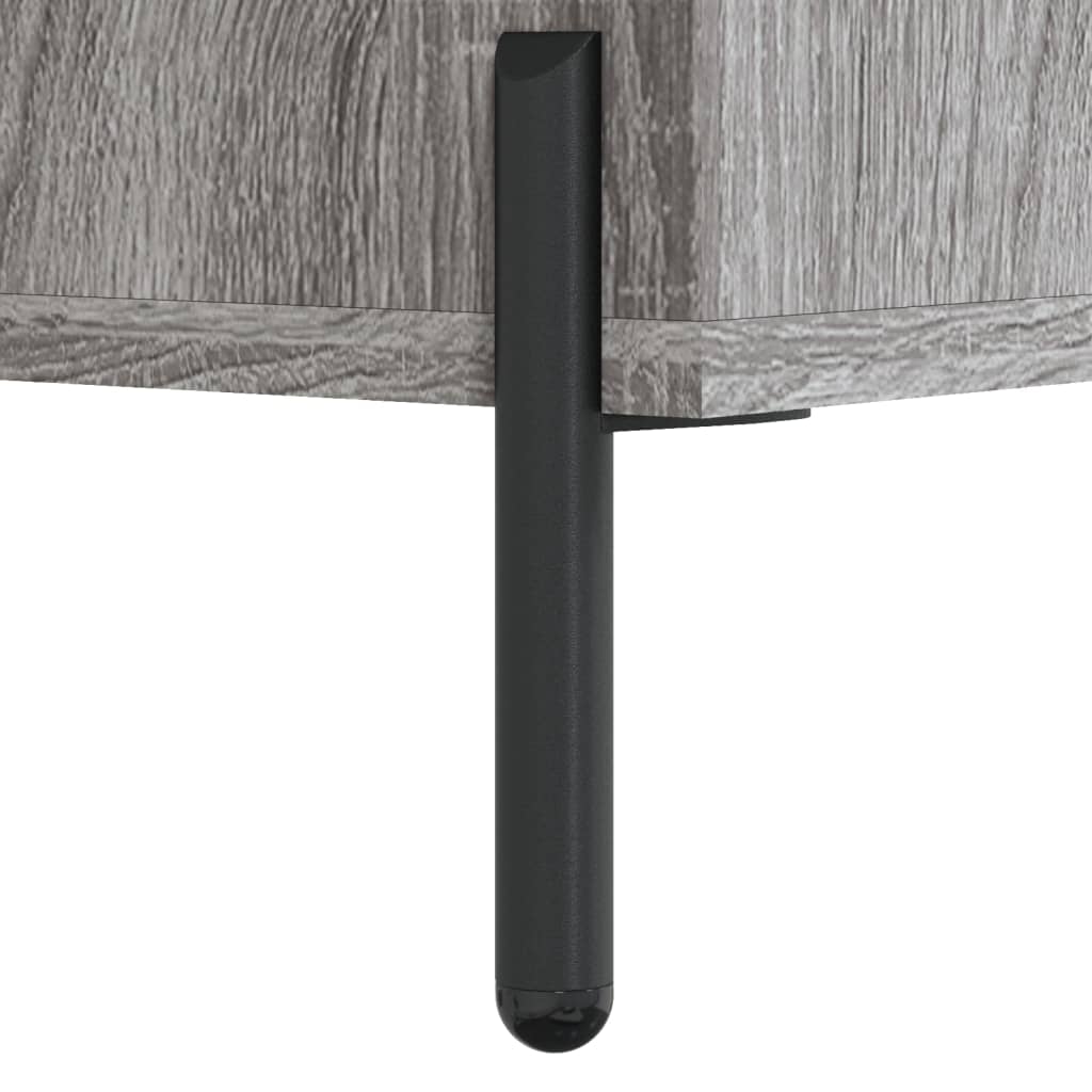 Grey Sonoma Bedside Cabinets 2 pcs - 40x35x47.5 cm Engineered Wood