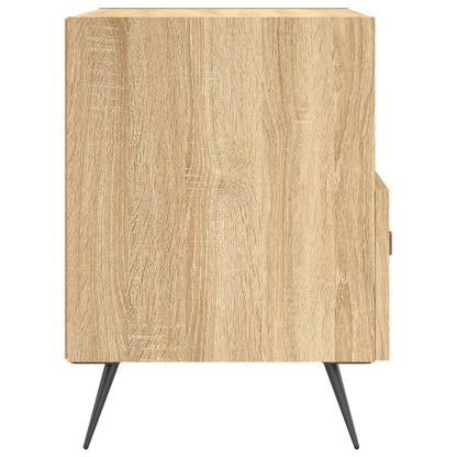 Sonoma Oak Bedside Cabinets 2pcs, 40x35x47.5cm, Engineered Wood