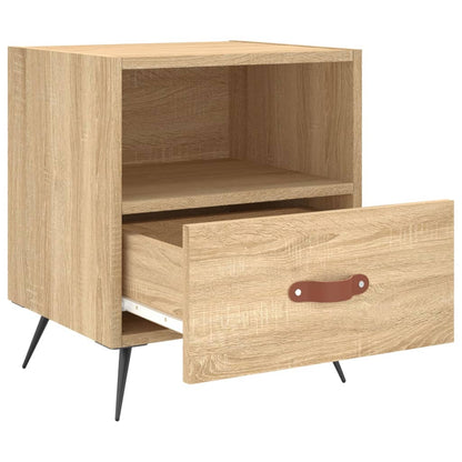 Sonoma Oak Bedside Cabinets 2pcs, 40x35x47.5cm, Engineered Wood