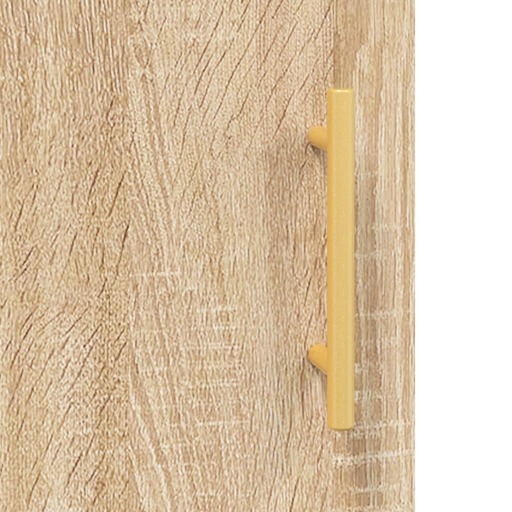 Sonoma Oak Bedside Cabinets 2pcs - 40x40x50 cm Engineered Wood