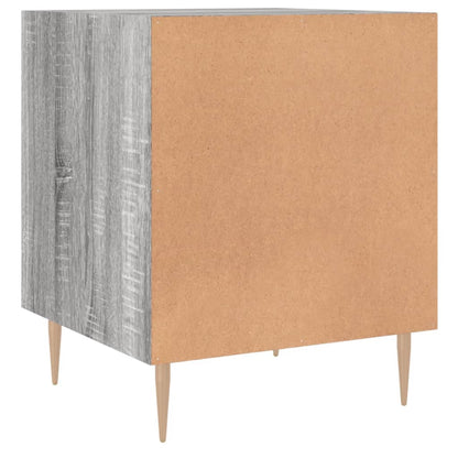 Grey Sonoma Bedside Cabinet 40x40x50 cm - Engineered Wood