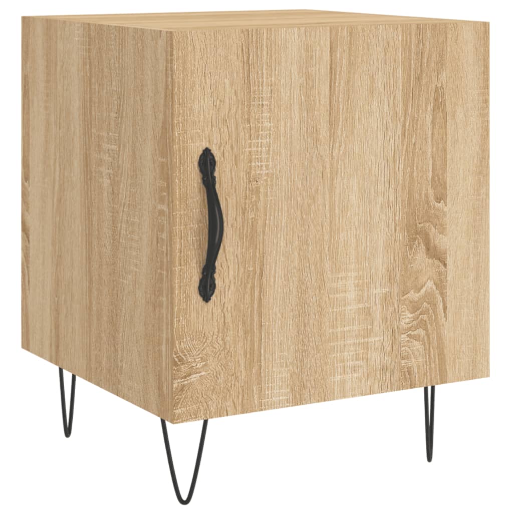 Sonoma Oak Bedside Cabinet 40x40x50 cm - Engineered Wood