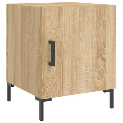 Sonoma Oak Bedside Cabinets 2pcs - Engineered Wood, 40x40x50 cm