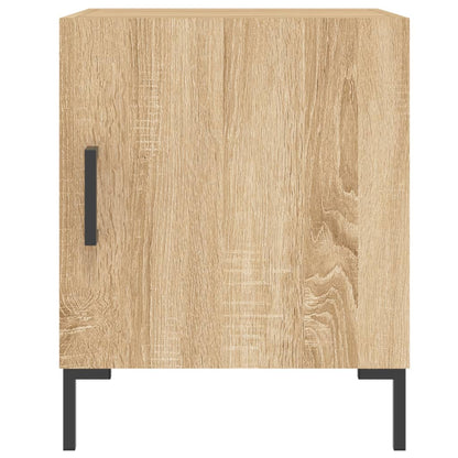 Sonoma Oak Bedside Cabinets 2pcs - Engineered Wood, 40x40x50 cm