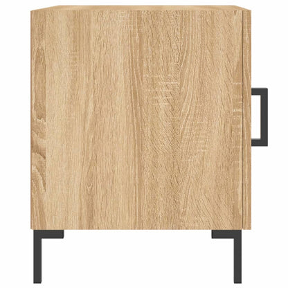Sonoma Oak Bedside Cabinets 2pcs - Engineered Wood, 40x40x50 cm