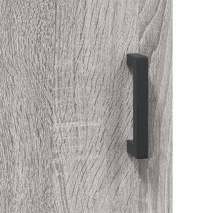 Grey Sonoma Bedside Cabinet 40x40x50 cm - Engineered Wood