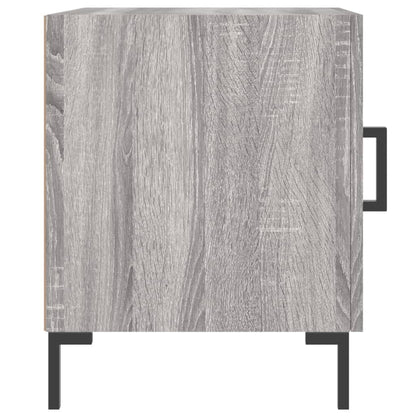 Grey Sonoma Bedside Cabinets 2pcs 40x40x50 cm - Engineered Wood