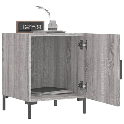 Grey Sonoma Bedside Cabinets 2pcs 40x40x50 cm - Engineered Wood