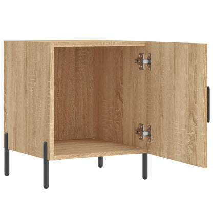 Sonoma Oak Bedside Cabinets 2 Pcs, Engineered Wood, 40x40x50 cm