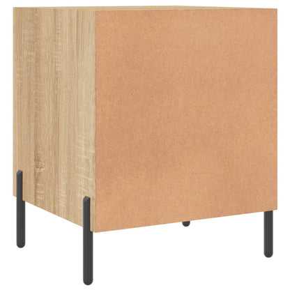 Sonoma Oak Bedside Cabinets 2 Pcs, Engineered Wood, 40x40x50 cm