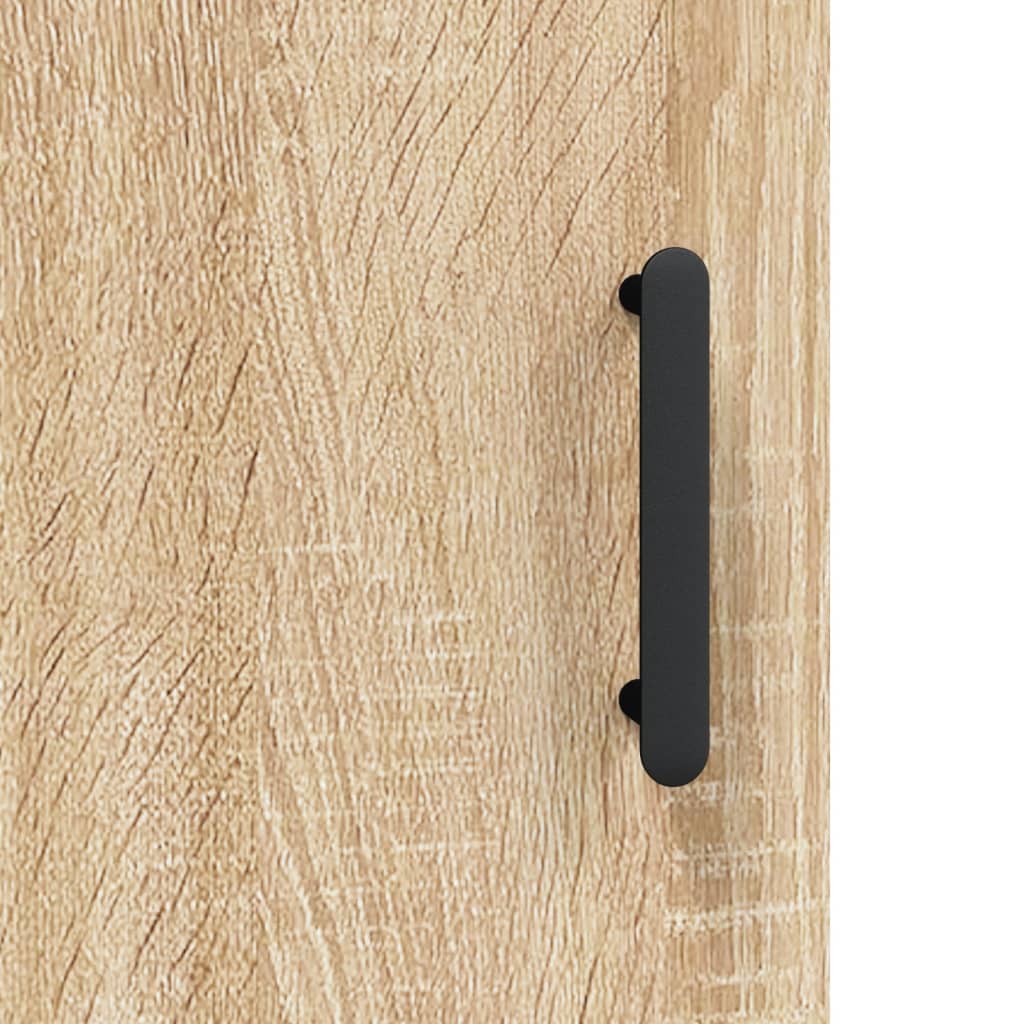 Sonoma Oak Bedside Cabinets 2 Pcs, Engineered Wood, 40x40x50 cm