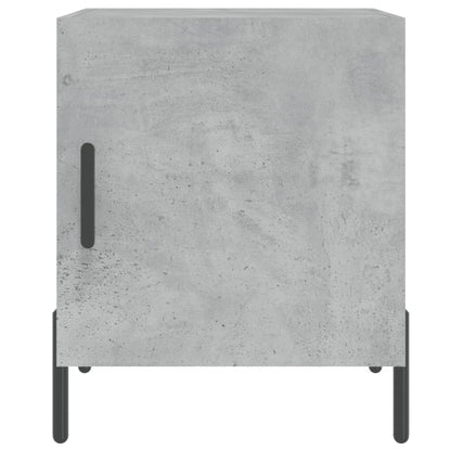 Concrete Grey Bedside Cabinets 2 pcs, Engineered Wood 40x40x50 cm
