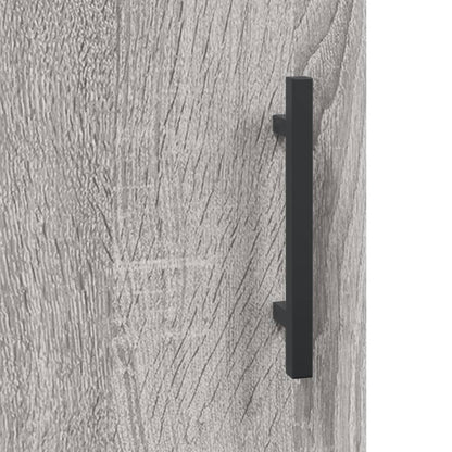 Grey Sonoma Engineered Wood Bedside Cabinets, 2 pcs, 40x40x50 cm