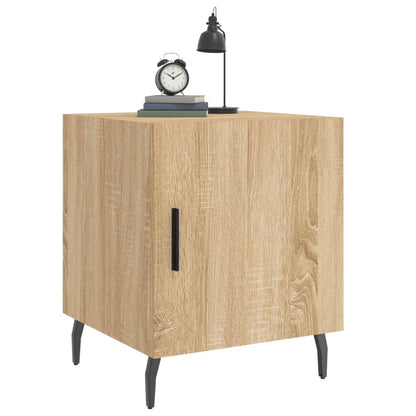 Sonoma Oak Bedside Cabinets 2pcs - 40x40x50 cm Engineered Wood