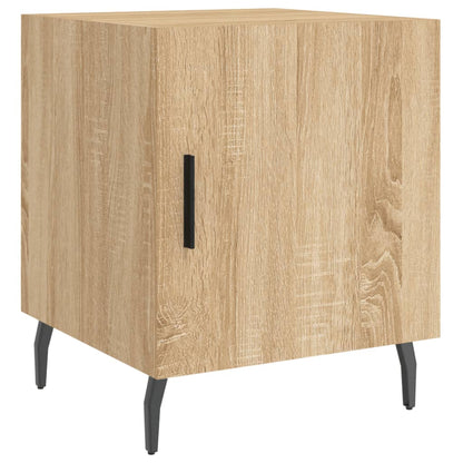 Sonoma Oak Bedside Cabinets 2pcs - 40x40x50 cm Engineered Wood