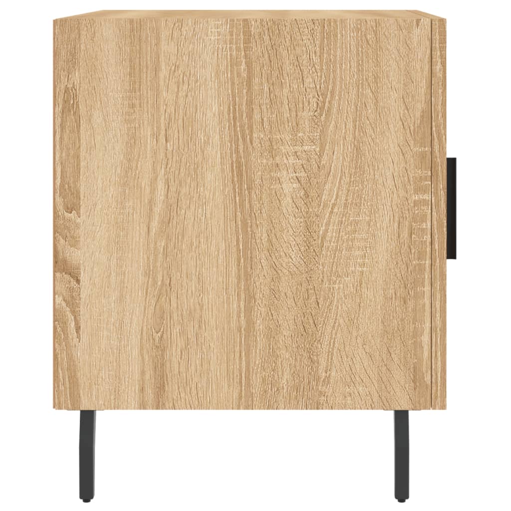 Sonoma Oak Bedside Cabinets 2pcs - 40x40x50 cm Engineered Wood