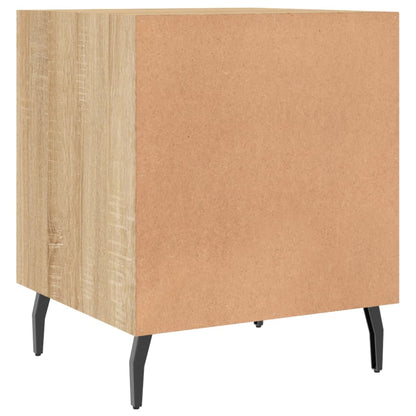 Sonoma Oak Bedside Cabinets 2pcs - 40x40x50 cm Engineered Wood