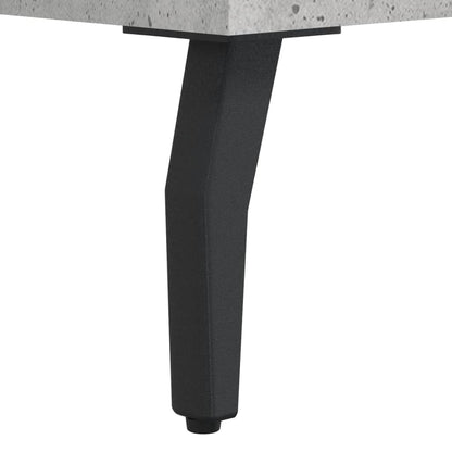 Concrete Grey Bedside Cabinet 40x40x50 cm - Engineered Wood