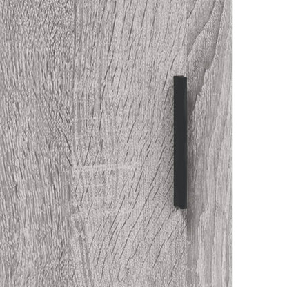 Grey Sonoma Engineered Wood Bedside Cabinets Set - 40x40x50 cm