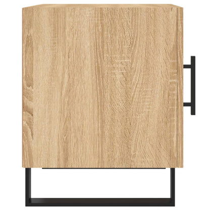 Sonoma Oak Bedside Cabinets Set of 2 - 40x40x50 cm Engineered Wood
