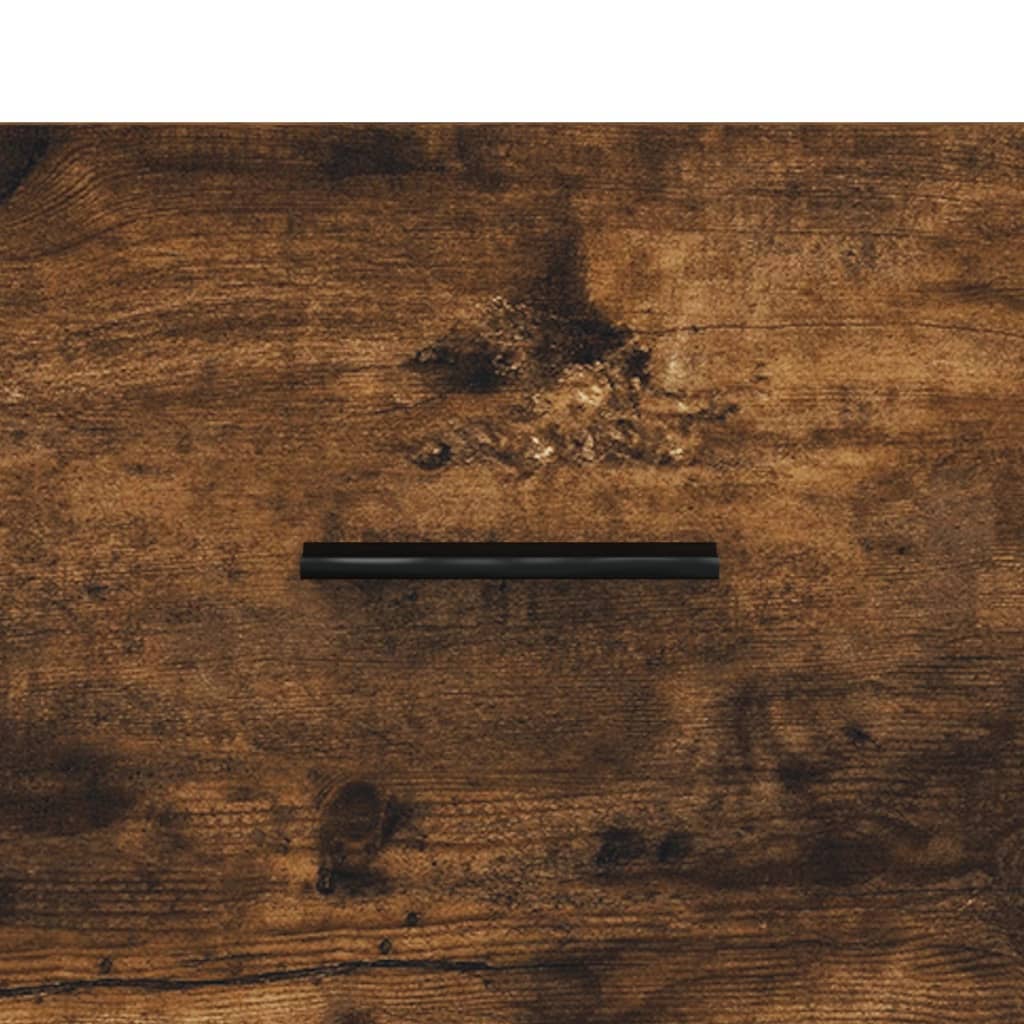 Smoked Oak Bedside Cabinet — 40x40x66 cm, Engineered Wood