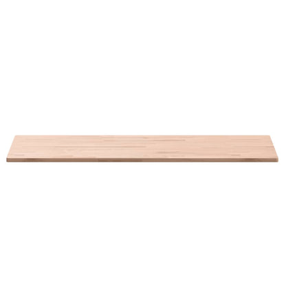 Solid Beech Wood Table Top - 100x50x1.5 cm Rectangular Design