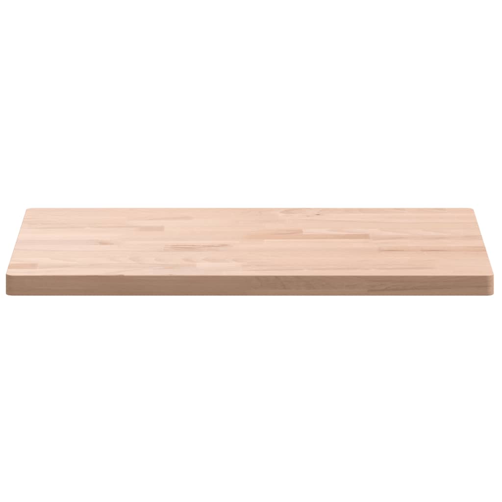 Solid Beech Table Top 60x40x2.5 cm - Rectangular and Durable