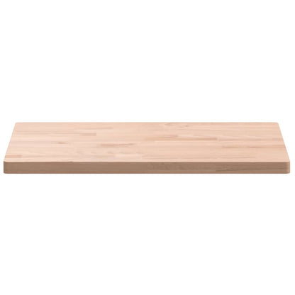 Solid Beech Table Top 60x40x2.5 cm - Rectangular and Durable