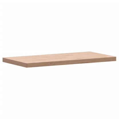 Solid Beech Wood Table Top, Rectangular 100x50x4 cm