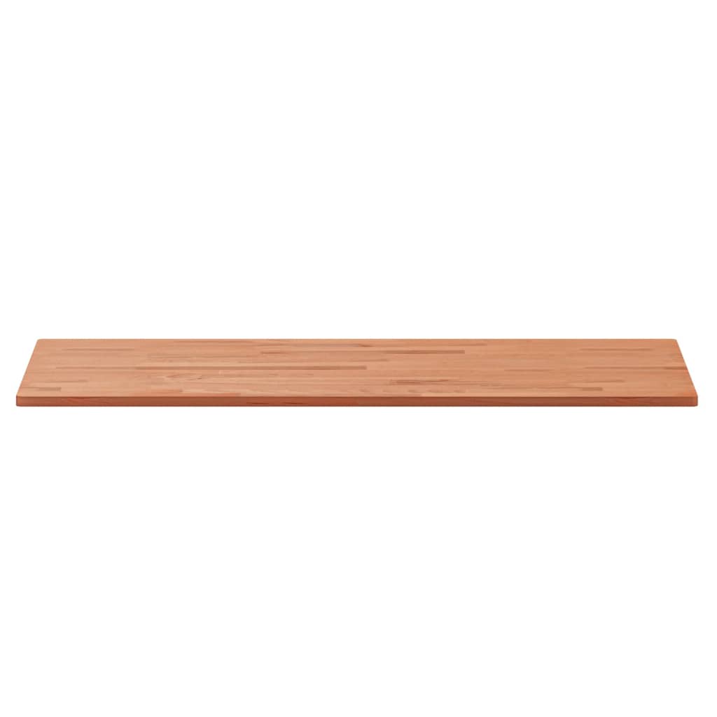 Solid Beech Wood Table Top - 100x50x1.5 cm Rectangular Design