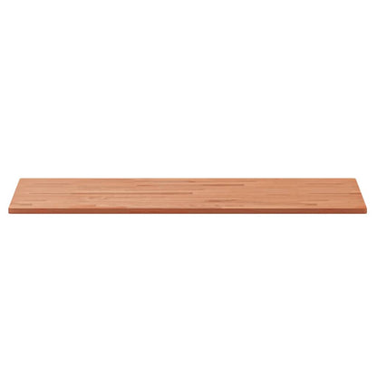 Solid Beech Wood Table Top - 100x50x1.5 cm Rectangular Design