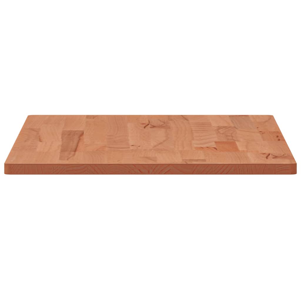 Solid Beech Wood Table Top - 100x50x1.5 cm Rectangular Design