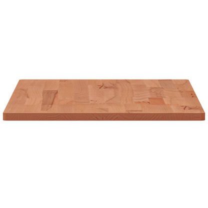 Solid Beech Wood Table Top - 100x50x1.5 cm Rectangular Design
