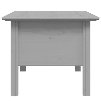 Coffee Table BODO Grey 100x55x45 cm Solid Wood Pine