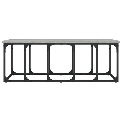 Coffee Table Grey Sonoma 100x50x35.5 cm Engineered Wood
