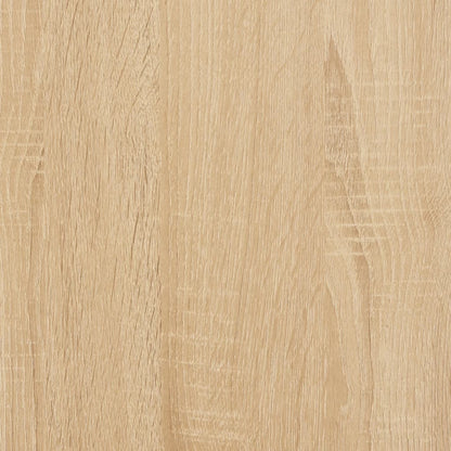 Sonoma Oak Console Table with Drawers & Shelves | Engineered Wood