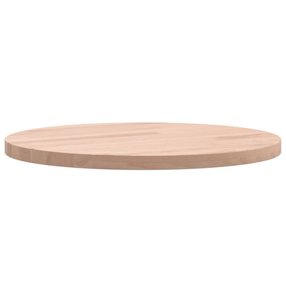 Round Solid Beech Wood Table Top Ø30cm