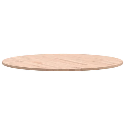 Table Top Ø80x1.5 cm Round Solid Wood Beech