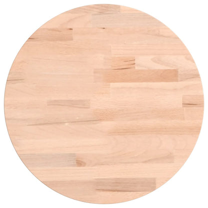 Solid Beech Round Table Top Ø30x4 cm - Durable & Stylish